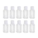 thumbnail image 1 of EeaseMX 10 botellas de muestra de plástico vacías de 50 ml, recipientes, frascos, botes, viales con tapa para emulsión de gel de ducha y agua emoliente., 1 of 7