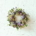 thumbnail image 3 of Hydrangea Twig Spring Floral Wreath, 22-Inch, 3 of 3
