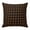 Walnut, Espresso, Mocha, Black, variant on Throw Pillow Covers 16x16 Inch, Green Black Buffalo Plaid Decorative Pillow Cases for Couch Sofa Bed, Geometric Classic Checkered Cotton Linen Square Home Decor Pillowcases with Hidden Zipper