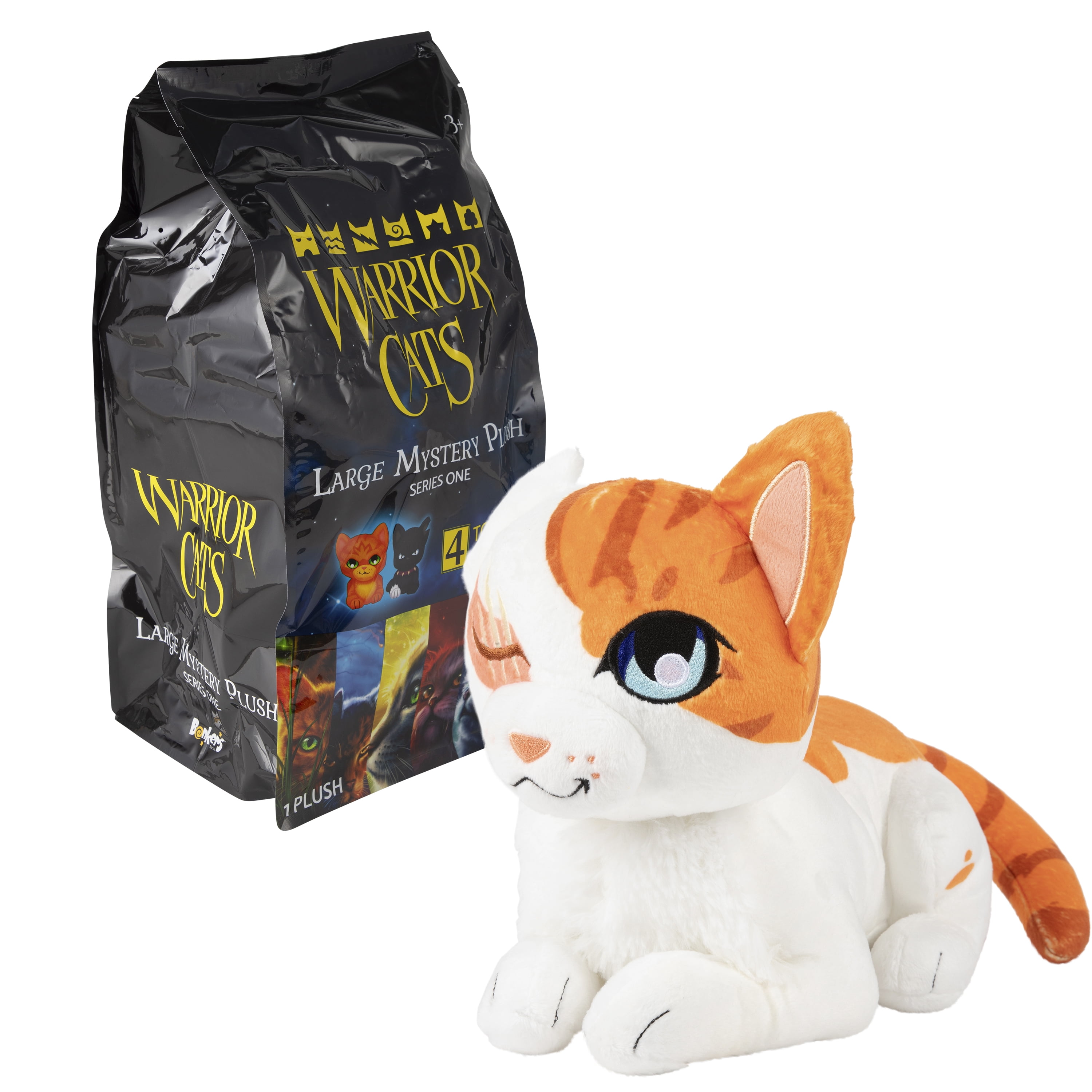 Warrior Cats 11" Mystery Plush, Series 1, Ages 3+