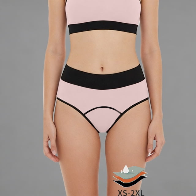 High Rise Underwear for Comfortable All-Season Wear with Full Coverage and Leakproof for Plus Size Women