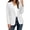 White blazer women, variant on Women's Open Front Blazer Business Casual Lapel Collar Long Sleeve Work Office Suit Jackets Blazer with Pockets Gray,L