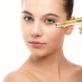 thumbnail image 4 of Rouleau de Dessous pour Cernes, Rides et Raffermissant, Rouleau de Glace de Massage à 360° pour Ridules, Sacs, Peau Gonflée pour Femmes et Hommes 15 ml, Lotion de Soins de la Peau Gold, 4 of 9