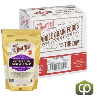 Bob's Red Mill Farine de Riz Blanc - Moulu Fin - 680GR (4/caisse) - 6 LBS