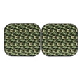 thumbnail image 7 of Balery 2 Piece Camouflage Dinosaur Car Windshield Sun Shade|Foldable Front Windshield Shade for Car Front Window for Most Sedans SUV Truck-, 7 of 7
