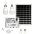 thumbnail image 1 of Portable Waterproof Solar Lighting System 5.5W Panel 1W & 2W LED Bulbs, 1 of 5