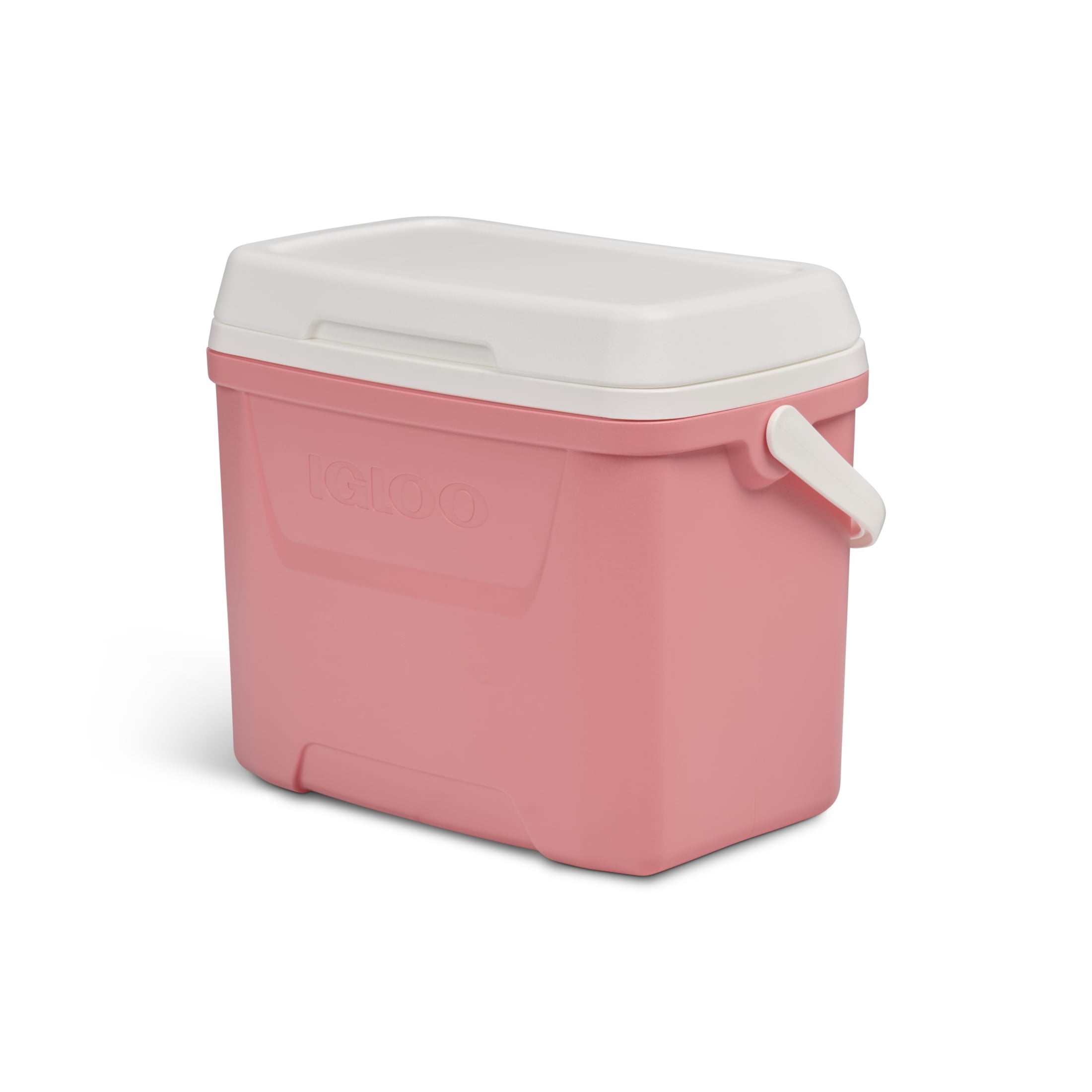 Igloo 28 QT Laguna Hard-Sided Ice Chest Cooler, Coral Pink