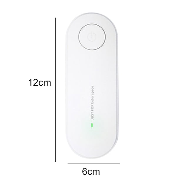 Purificador de aire Ambientador 110-220V Eliminador de humo y polvo Desodorante para inodoro (Blanco EE. UU.) Sywqhk Libre de BPA