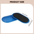 thumbnail image 7 of GARENDE 2 Pieces Core Sliders Travel Lightweight Beginner Exercise Equipment Ab Pads blue, 7 of 7