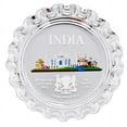thumbnail image 4 of 2021 Chad 6 Gram World Landmarks - India Bottle Cap Proof Silver Coin .999 Fine (in Cap), 4 of 5