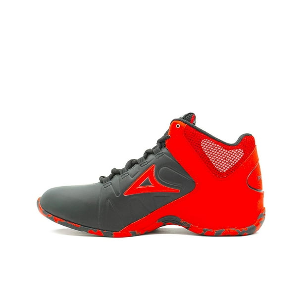 Tenis Pirma Para Hombre Deportivos Basquetbol Negro/Rojo II 26