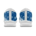 thumbnail image 2 of Whosucclay Christmas Snowflakes Women's Slip-on Sneakers,Running and Fitness Shoes,Breathable Mesh Sneakers Footwear Easy to Clean Non-Slip EVA Sold Travel Shoes, 2 of 6
