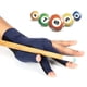 thumbnail image 2 of Guantes de billar con 3 dedos abiertos, guantes de billar para taco de billar, antideslizantes, máxima comodidad, 2 of 5
