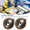 thumbnail image 4 of Drill Press Return Spring, Robust  Plating Bench Drill Press Quill Spring 2Pcs  For, 4 of 8