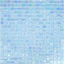 Skosh 11.6 in. x 11.6 in. Glossy Light Sky Blue Glass Mosaic Wall and Floor Tile (18.69 sq. ft./case) (20-pack)