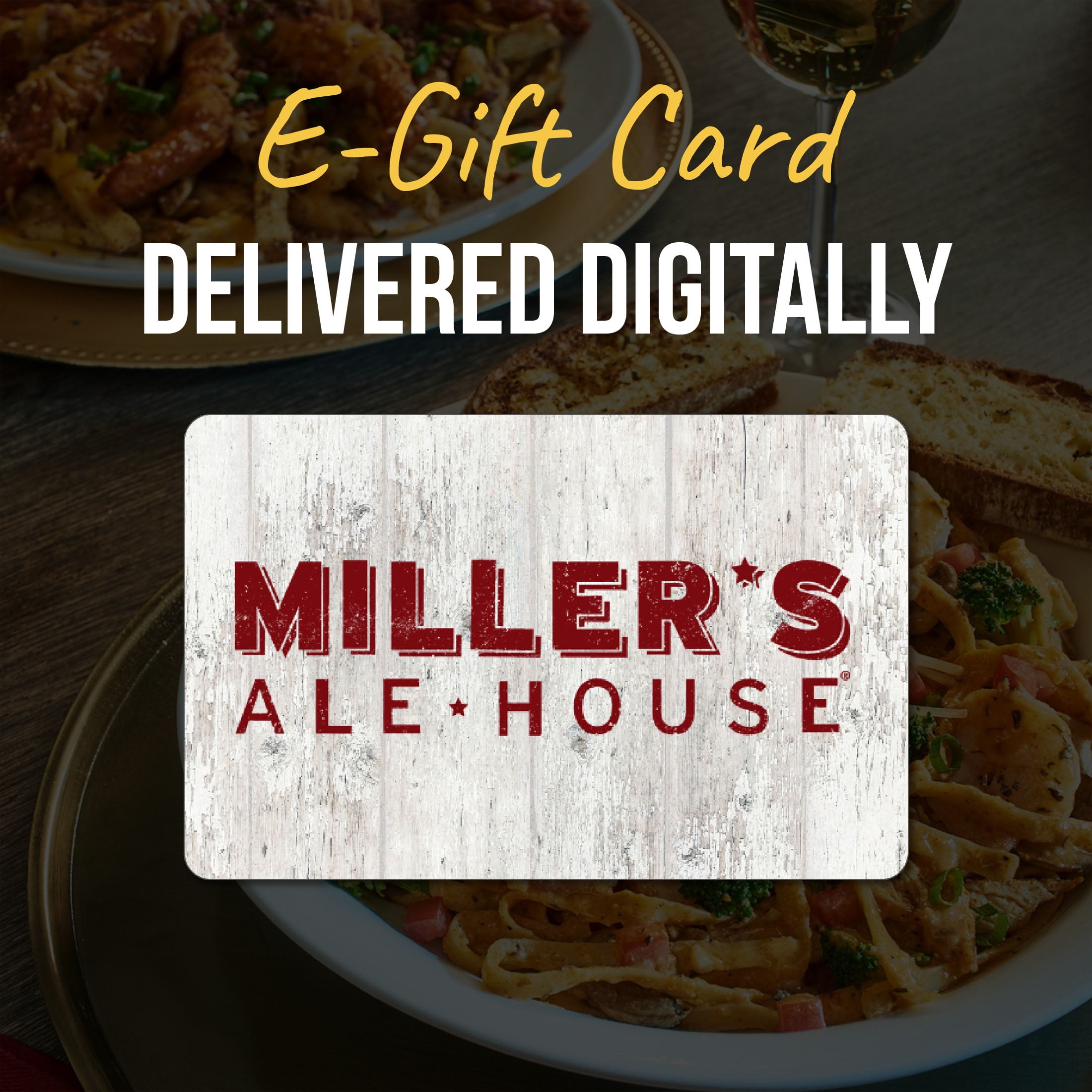 Miller's Ale House $50 eGift Card [Email Delivery]