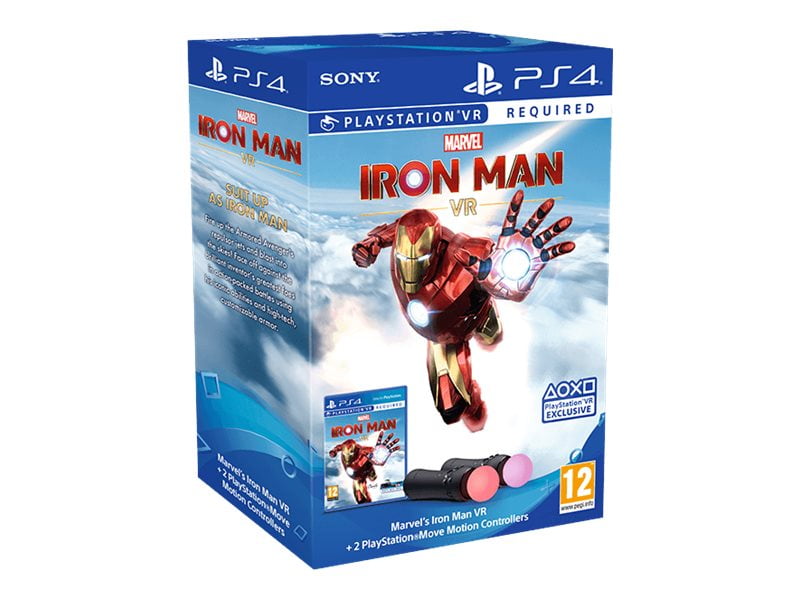 Marvel's Iron Man VR - PlayStation 4 - with 2 PlayStation Move motion controllers