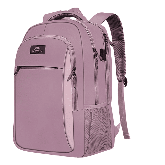 Mochila para portátil de 15.6 pulgadas, mochila de viaje para portátil Xtellar rosa