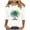White, variant on Wancir Womens Fall Tops,Women's Casual 3/4 Length Sleeve Tops Round Neck Shirt Basic Ladies Clothing