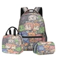 thumbnail image 5 of Mochila 3D de Minecraft, bolsa para el almuerzo, estuche para lápices, juego para niños, estudiantes, útiles escolares, varios estilos, 5 of 5
