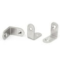 thumbnail image 1 of Uxcell 4 piezas Soportes de esquina para estantes de muebles 30x30x15mm, 1 of 1