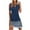 Navy 1, variant on YANHAIGONG Cold Shoulder Dresses for Women Plus Size,Plus Size Beach Dresses for Women Casual Summer Sleeveless Floral Printed Tank Dress, Hollow Out V-Neck Loose Beach Short Mini Sundress