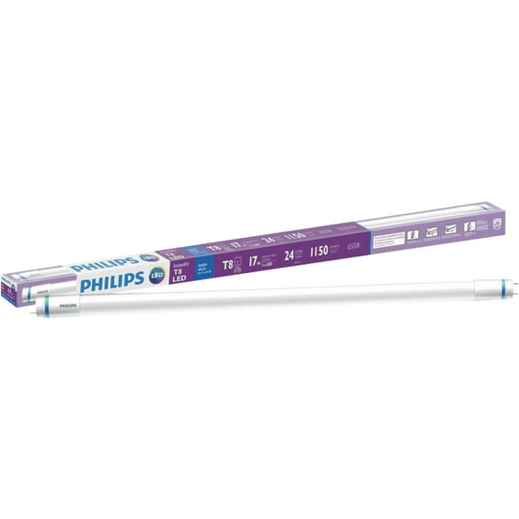 Philips InstantFit T8 Bi-Pin LED Tube Light Bulb