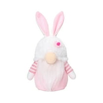 TERGAYEE Easter Gnomes Decorations,Plush Easter Bunny Hanging Handmade Swedish Elf Stuffed Doll Rabbit Gifts Cute Easter Faceless Dwarf Bunny Household Ornaments