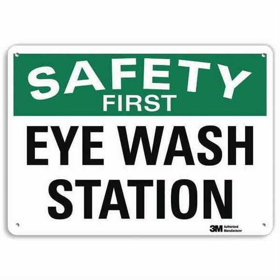 Lyle Safety Sign,7 in x 10 in,Plastic U7-1197-NP_10X7
