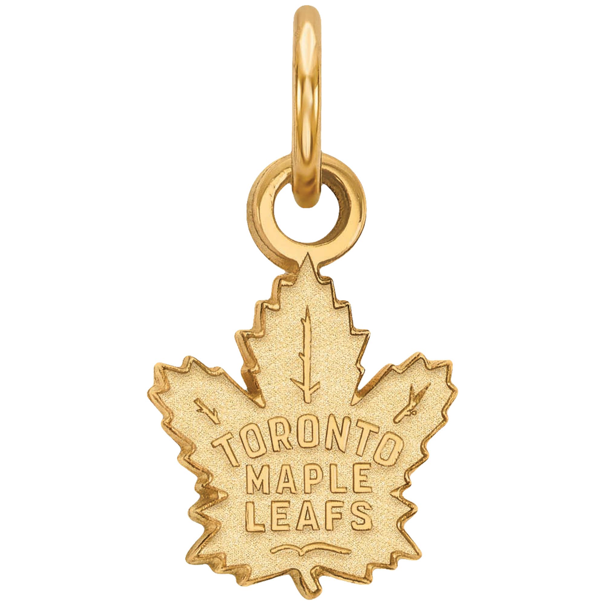 LogoArt Toronto Maple Leafs Women's Gold Plated XS Pendant