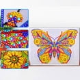 thumbnail image 3 of Cuadros Decorativos DIY completo especial en forma de taladro cristal diamante pintura mariposa diamantes de imitación arte Likrtyny embutido en tela, 3 of 9