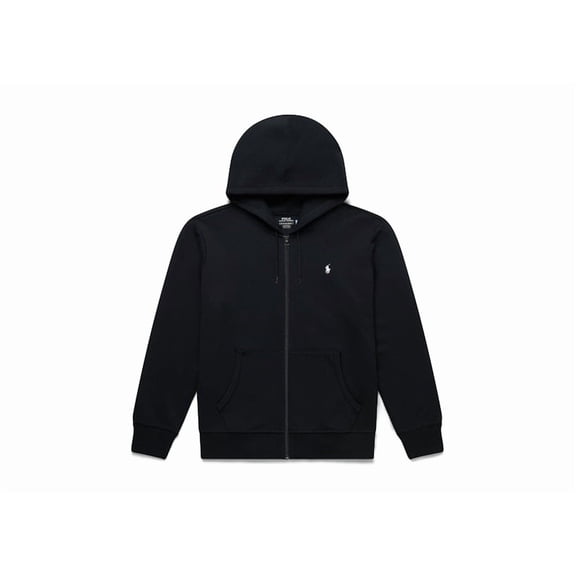 Polo Ralph Lauren Men's Double-Knit Full-Zip Hoodie Polo Black, from StockX
