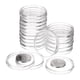 thumbnail image 1 of Uxcell 20 Pcs 40.8mm Soportes de Monedas de Dólar Plateado Cubiertas de Plástico Acrílico Redondas Suministros para Colección de Monedas, 1 of 6