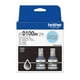 thumbnail image 1 of Kit 2 Tintas Brother BTD100BK2PK Negro Ultra Rendimiento 7500, 1 of 2