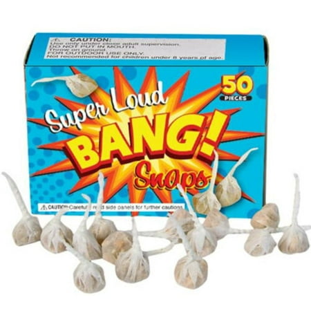 2 Part Pack - Party Snaps 50 Snaps Trick Noise Maker 2 Pack