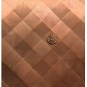 Quilted Texture Copper Sheet 12"x96" - 16oz - 0.022" Thickness - 24ga - Free 48 State Shipping