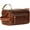 Distressed Orange Tan, variant on Premium Buffalo Leather Toiletry Bag for Men & Women With Water resistant Lining, Grooming Travel Pouch, Unisex Wash Bag for Toiletries, Gifts for Men and Women