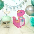 thumbnail image 3 of OULII Dinosaur Birthday Pinata Pink Paper Candy Holder for Celebration 1Pcs, 3 of 8