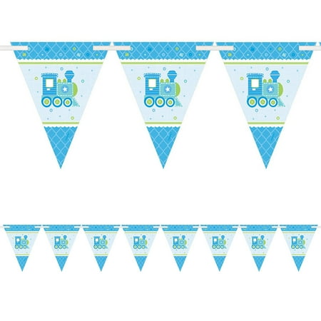 Welcome Little One Boy Pennant Banner Each Baby Shower Party Supplies Welcome Little One Boy Pennant Banner Each Baby Shower Party Supplies