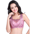 thumbnail image 4 of BIMEI Mastectomy Bra with Pockets for Breast Prosthesis Women's Full Coverage Wirefree Everyday Bra 8718,Purple,36B, 4 of 8