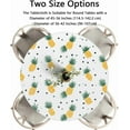 thumbnail image 6 of Round Fitted Tablecloth with Elastic Edge Cherries Theme Table Cloth for 36"-42" Round Tables Washable Table Covers for Dinning Party Picnic Camping, 6 of 6