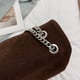 thumbnail image 3 of Bolso Bandolera Gamuza para Mujer Mano Axilas (café), 3 of 9