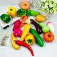 thumbnail image 2 of Simulated Vegetables Green Pvc Material Fake Vegetable Model Home Decor, 2 of 5
