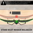 thumbnail image 3 of Dual LED LCD Monitor Standing Desk Stand for Screens up to HeavyDuty Fully Adjustable Arms with Max VESA xmm, 3 of 9