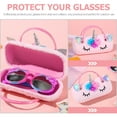 thumbnail image 6 of Eease Plush Glasses Case Handheld Eyeglass Case Sunglasses Case for Kids Girls, 6 of 6