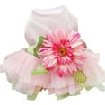 thumbnail image 1 of Meidiya Small Dog Dress - Cute Flower Tutu Princess Dress Clothes Breathable Puppy Dresses Apparel for Small Dogs, Chihuahua, Poodle, Pomeranian, Yorkshire Terrier, 1 of 6