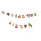 thumbnail image 2 of Birthday Banner Animal Hanging Paper Flags For Childrens Celebration Assorted Color Triangle Bunting 15Pcs, 2 of 3