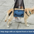thumbnail image 2 of Arnés para perros, mochila de emergencia para mascotas, soporte y rehabilitación, arnés de elevación para perros, arnés para perros con lesiones articulares en perros mayores (L, azul), 2 of 6