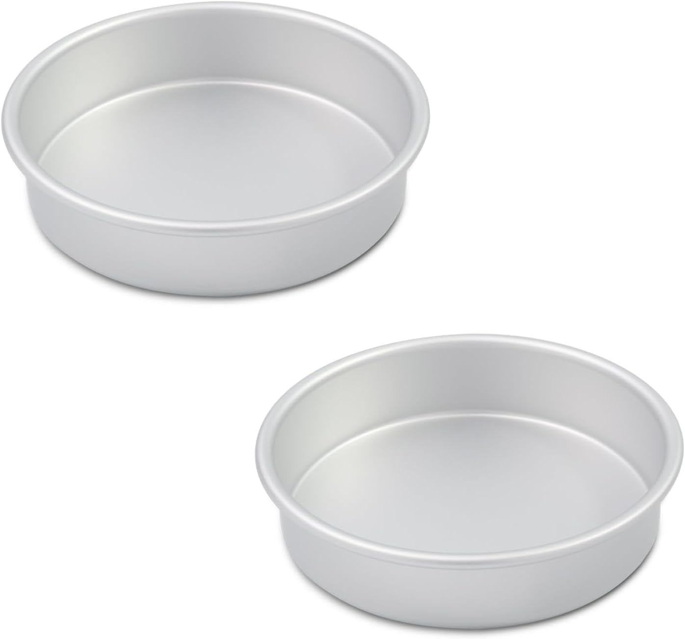 Qicfrk 3D Half Ball Cake Pan Set – 6.5 Inch Aluminum Hemisphere Molds For Sports Ball Cakes, DIY Desserts