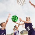 thumbnail image 4 of Baloncesto luminoso NikouMX Talla 7 Verde para juego nocturno Deportes, 4 of 8